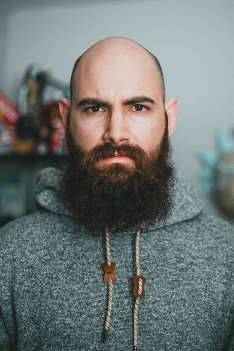 Portrait representing an anonymous client